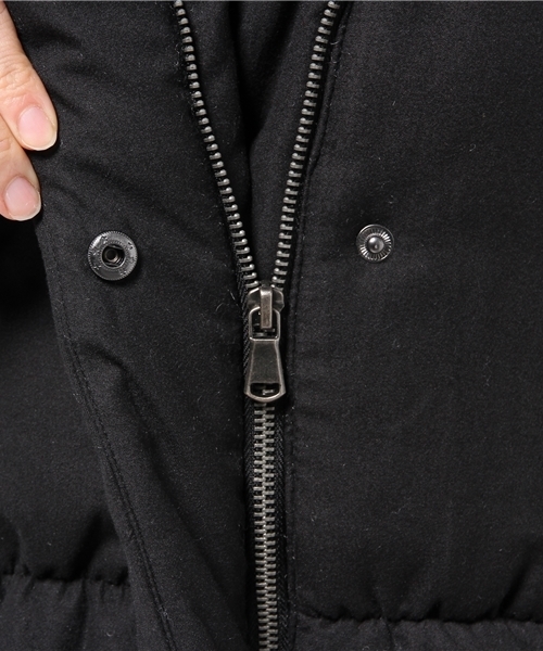 VENCEEXCHANGE（ヴァンスエクスチェンジ）の「Vロングリボン中綿ジャケット（ステンカラーコート・レディース・オフホワイト/ブラック/ブルー・MEDIUM/LARGE）」の14枚目の写真