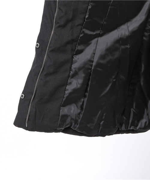 VENCEEXCHANGE（ヴァンスエクスチェンジ）の「Vロングリボン中綿ジャケット（ステンカラーコート・レディース・オフホワイト/ブラック/ブルー・MEDIUM/LARGE）」の15枚目の写真