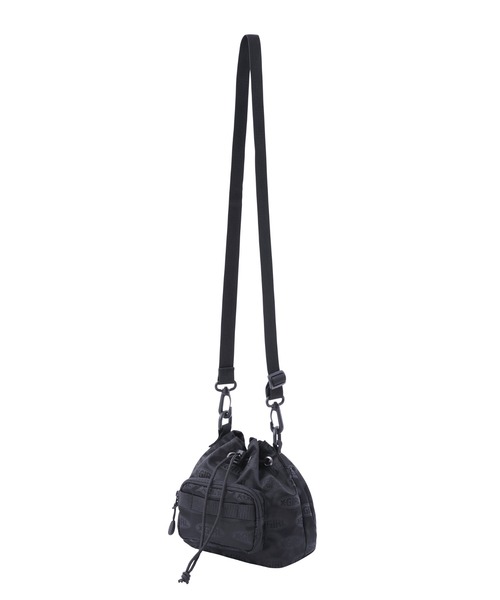 X-girl（エックスガール）の「OVAL LOGO BUCKET SHOULDER BAG（ショルダーバッグ・レディース・ブラック・ONE SIZE）」の10枚目の写真