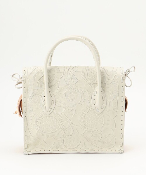 CARVING TRIBES（カービングトライブス）の「TRI Maestra S（ハンドバッグ・レディース・ホワイト・FREE）」の8枚目の写真