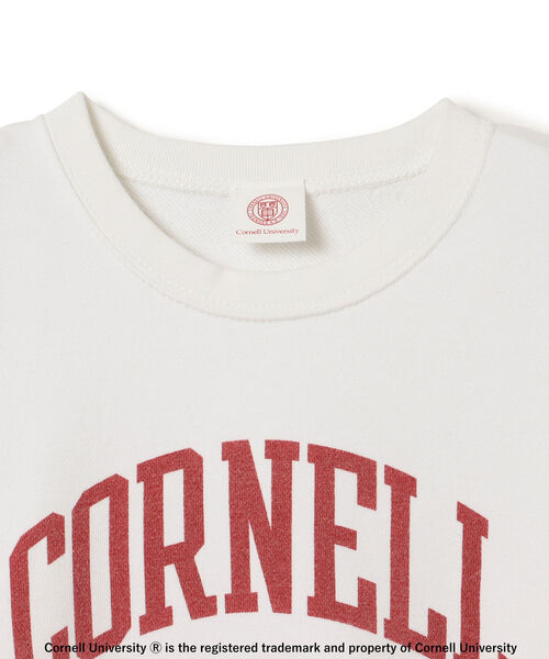 GOOD ROCK SPEED（グッドロックスピード）の「GOOD ROCK SPEED × BEAMS BOY / 別注 カレッジ クルー スウェット（スウェット・レディース・ホワイト/ナチュラル・ONE SIZE）」の17枚目の写真