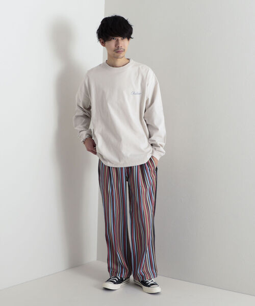 PENDLETON（ペンドルトン）の「【PENDLETON/ペンドルトン】バックプリント ビッグシルエット ロングスリーブTシャツ（Tシャツ/カットソー・メンズ・チャコールグレー/オフホワイト/ミント/カーキ・MEDIUM/LARGE/X-LARGE）」の16枚目の写真