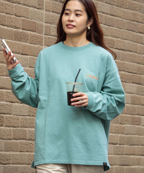 PENDLETON（ペンドルトン）の「【PENDLETON/ペンドルトン】バックプリント ビッグシルエット ロングスリーブTシャツ（Tシャツ/カットソー・メンズ・チャコールグレー/オフホワイト/ミント/カーキ・MEDIUM/LARGE/X-LARGE）」の22枚目の写真