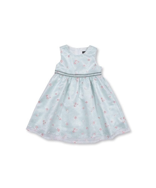 BeBe（ベベ）の「BeBe/日本製フォーマルカバリエレ・アズーロオーガンジー花柄刺繍ワンピース(110~130cm)（ドレス・キッズ・ピンク系その他/グリーン系その他・110/130/120）」の20枚目の写真