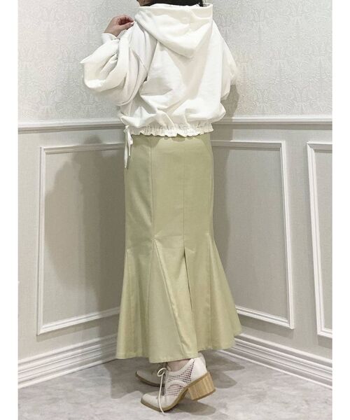 dazzlin（ダズリン）の「freesiaボリュームタックスリーブパーカー（パーカー・レディース・パープル/オフホワイト/グリーン・FREE）」の19枚目の写真