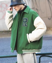 RAGEBLUE | ＜WOOLLYTEC＞ウーリーテック/ビッグスタジャン/258511(スタジャン)