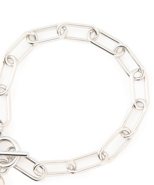 ADAM ET ROPE'（アダムエロペ）の「ハートチェーンブレス（ブレスレット・レディース・シルバー/ゴールド・FREE）」の7枚目の写真