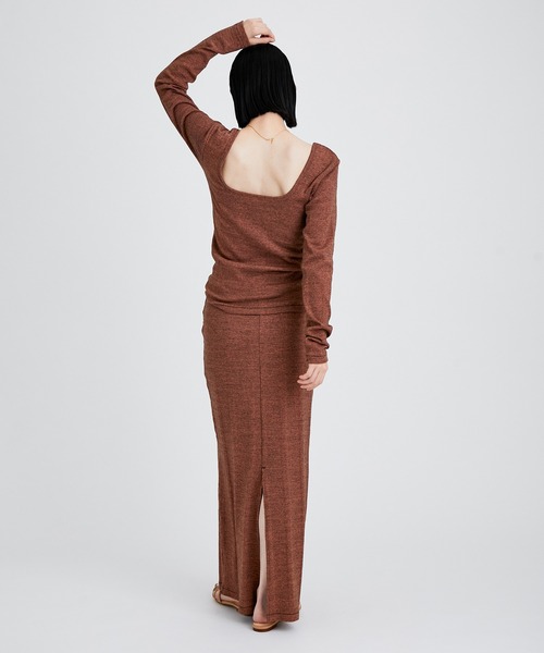 MILLER（ミラー）の「【Miller for ADAM ET ROPE'】別注Skirt（スカート・レディース・ブラック/グリーン/オレンジ・1/2）」の7枚目の写真