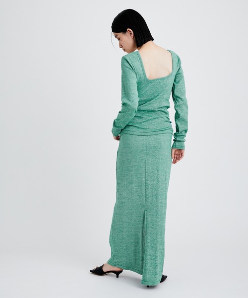 MILLER（ミラー）の「【Miller for ADAM ET ROPE'】別注Skirt（スカート・レディース・ブラック/グリーン/オレンジ・1/2）」の10枚目の写真