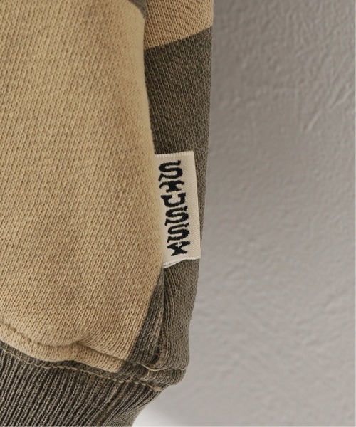 JOINT WORKS(ジョイントワークス)の「【STUSSY / ステューシー】 Blur Checker Fleece Mock Neck(スウェット・メンズ・ブルー/チョコ・MEDIUM/LARGE)」の9枚目の写真
