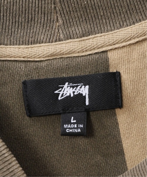 JOINT WORKS(ジョイントワークス)の「【STUSSY / ステューシー】 Blur Checker Fleece Mock Neck(スウェット・メンズ・ブルー/チョコ・MEDIUM/LARGE)」の10枚目の写真