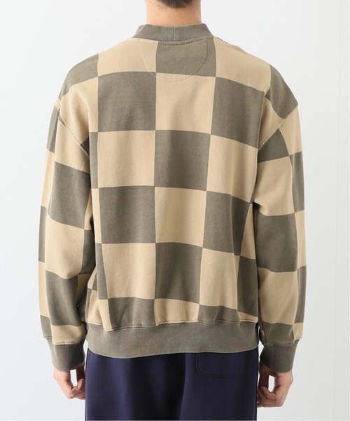 JOINT WORKS(ジョイントワークス)の「【STUSSY / ステューシー】 Blur Checker Fleece Mock Neck(スウェット・メンズ・ブルー/チョコ・MEDIUM/LARGE)」の15枚目の写真