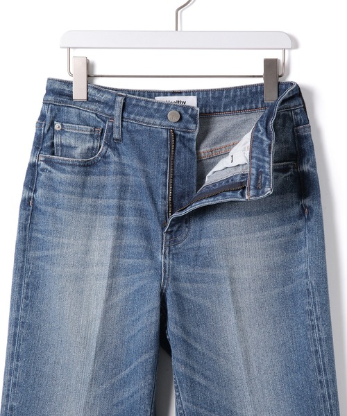 Healthy denim（ヘルシーデニム）の「【Healthy DENIM】別注Chili Pepper Hightrise Straigh（デニムパンツ・レディース・ブルー・1/2/0/3）」の8枚目の写真