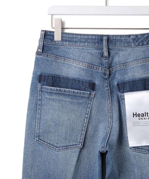 Healthy denim（ヘルシーデニム）の「【Healthy DENIM】別注Chili Pepper Hightrise Straigh（デニムパンツ・レディース・ブルー・1/2/0/3）」の11枚目の写真