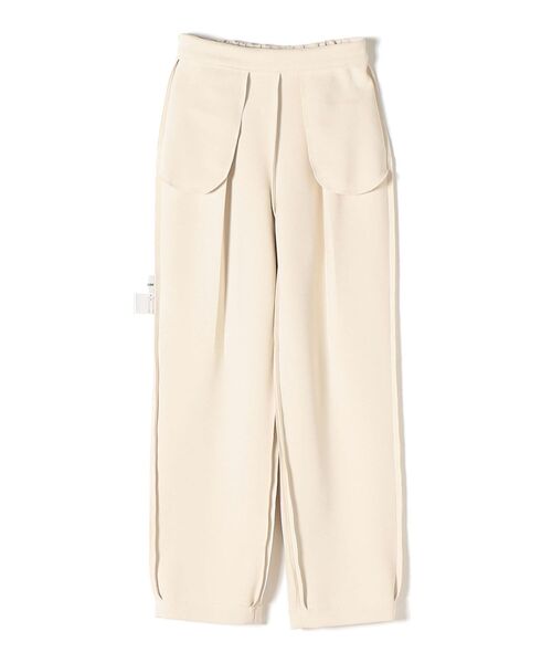 kaene(カエン)の「kaene:パールモチーフボタンテーパードパンツ◆(その他パンツ・レディース・ブラック/ベージュ・ONE SIZE)」の12枚目の写真