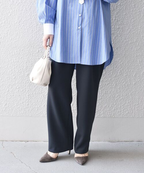 kaene(カエン)の「kaene:パールモチーフボタンテーパードパンツ◆(その他パンツ・レディース・ブラック/ベージュ・ONE SIZE)」の14枚目の写真