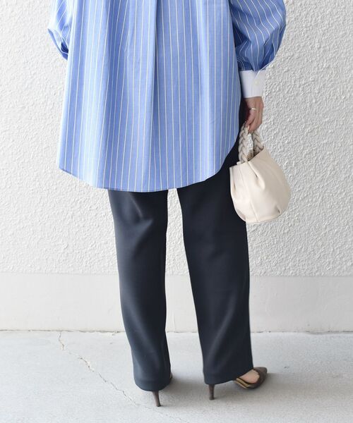 kaene(カエン)の「kaene:パールモチーフボタンテーパードパンツ◆(その他パンツ・レディース・ブラック/ベージュ・ONE SIZE)」の16枚目の写真