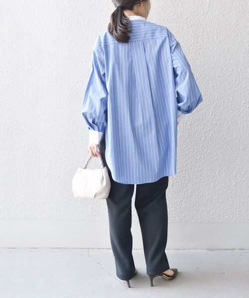 kaene(カエン)の「kaene:パールモチーフボタンテーパードパンツ◆(その他パンツ・レディース・ブラック/ベージュ・ONE SIZE)」の19枚目の写真