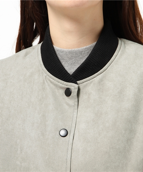 CIAOPANIC（チャオパニック）の「【TOOL FOR Ciaopanic】スタジャン（スタジャン・レディース・ネイビー/ライトグレー・FREE）」の7枚目の写真