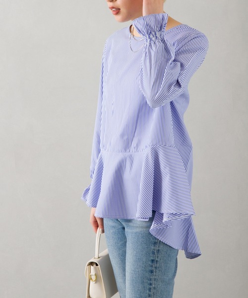 SpRay(スプレイ)の「ベストアンサンブル(アンサンブル・レディース・グレー/ブラック/ブルー・FREE)」の16枚目の写真