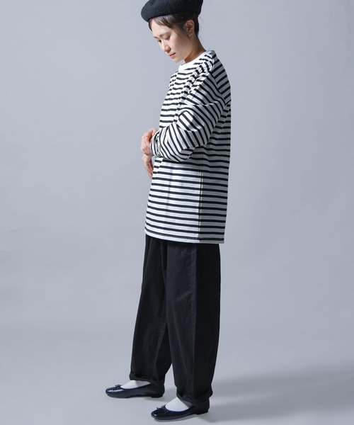 folka（フォルカ）の「【folka（フォルカ）】2022 F/W チノサーカスパンツ（チノパンツ・レディース・ブラック/カーキ/ベージュ・M/L）」の8枚目の写真