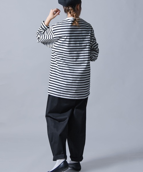 folka（フォルカ）の「【folka（フォルカ）】2022 F/W チノサーカスパンツ（チノパンツ・レディース・ブラック/カーキ/ベージュ・M/L）」の9枚目の写真