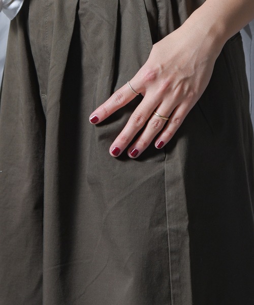 folka（フォルカ）の「【folka（フォルカ）】2022 F/W チノサーカスパンツ（チノパンツ・レディース・ブラック/カーキ/ベージュ・M/L）」の14枚目の写真