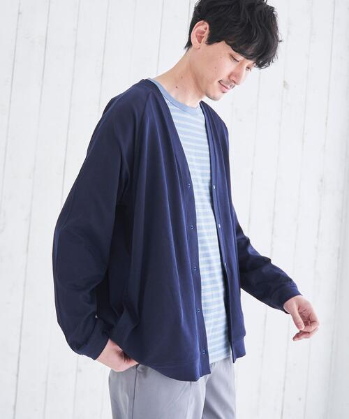 coen（コーエン）の「極楽FITカーディガン（カーディガン/ボレロ・メンズ・ネイビー/モカ/ブラック・LARGE/SMALL/MEDIUM/X-LARGE）」の12枚目の写真