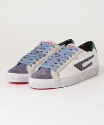 DIESEL | メンズ ローカット レザー スニーカー(スニーカー)