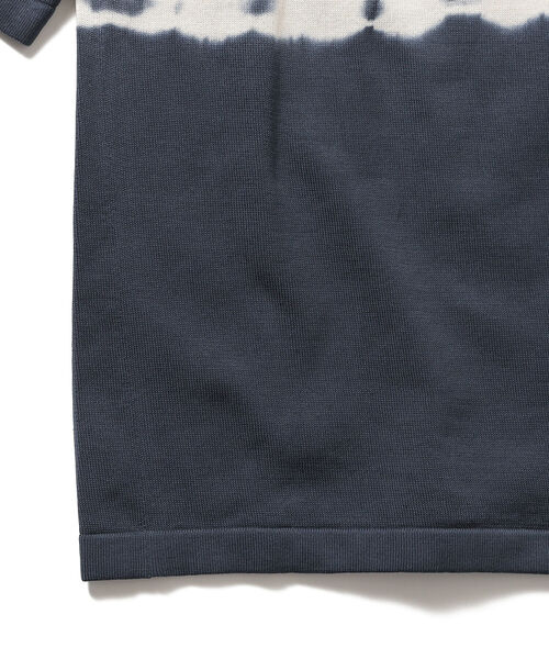 BEAMS LIGHTS(ビームスライツ)の「BEAMS LIGHTS / タイダイ クルーネック Tシャツ(Tシャツ/カットソー・メンズ・ベージュ/ネイビー・L/S/M)」の8枚目の写真