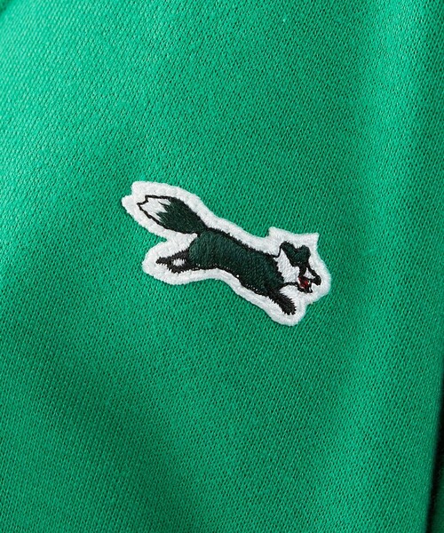 FREAK'S STORE(フリークスストア)の「TOWN CRAFT × FREAK'S STORE/タウンクラフト 別注 スウェットカーディガン 限定展開(カーディガン/ボレロ・レディース・ブラック/オフホワイト/グリーン・フリ-)」の5枚目の写真