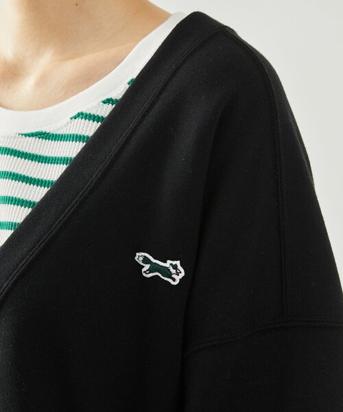 FREAK'S STORE(フリークスストア)の「TOWN CRAFT × FREAK'S STORE/タウンクラフト 別注 スウェットカーディガン 限定展開(カーディガン/ボレロ・レディース・ブラック/オフホワイト/グリーン・フリ-)」の12枚目の写真