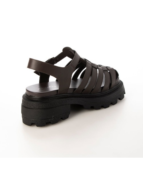 Mafmof（マフモフ）の「Mafmof(マフモフ)厚底グルカサンダル（サンダル・レディース・ダークブラウン/ブラウン系その他/ホワイト/ブラック・L/S/M/LL）」の16枚目の写真