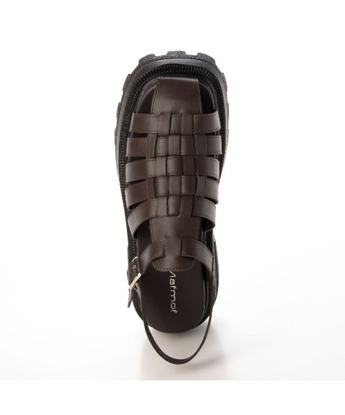 Mafmof（マフモフ）の「Mafmof(マフモフ)厚底グルカサンダル（サンダル・レディース・ダークブラウン/ブラウン系その他/ホワイト/ブラック・L/S/M/LL）」の20枚目の写真