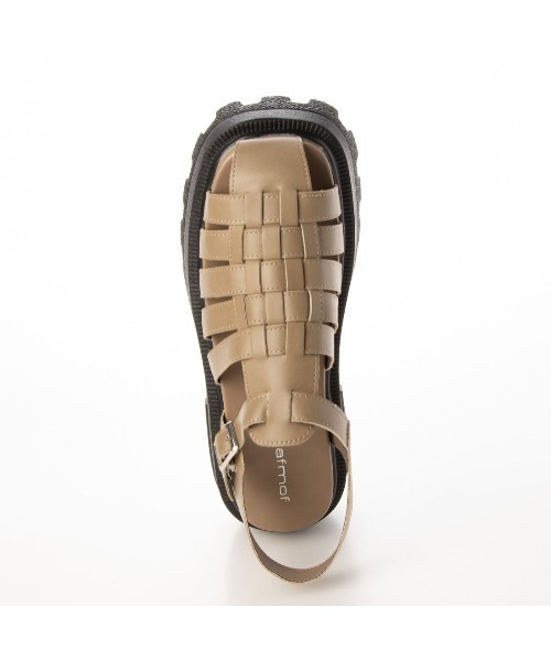 Mafmof（マフモフ）の「Mafmof(マフモフ)厚底グルカサンダル（サンダル・レディース・ダークブラウン/ブラウン系その他/ホワイト/ブラック・L/S/M/LL）」の21枚目の写真