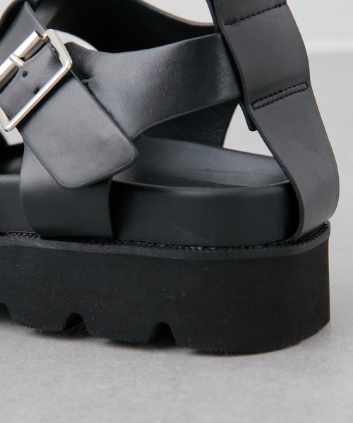 COLONY 2139（コロニートゥーワンスリーナイン）の「グルカサンダル（サンダル・レディース・アイボリー/ブラック・23.5/24.5/22.5）」の6枚目の写真