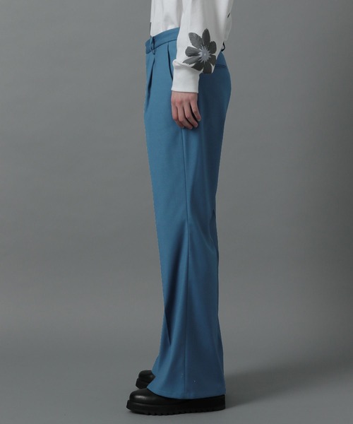 HARE(ハレ)の「【SETUP対応】ストレートフレアトラウザー(HARE)(その他パンツ・メンズ・ブラック/ベージュ/ブルー・SMALL/MEDIUM)」の11枚目の写真