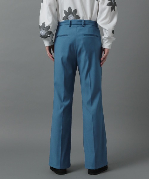 HARE(ハレ)の「【SETUP対応】ストレートフレアトラウザー(HARE)(その他パンツ・メンズ・ブラック/ベージュ/ブルー・SMALL/MEDIUM)」の8枚目の写真
