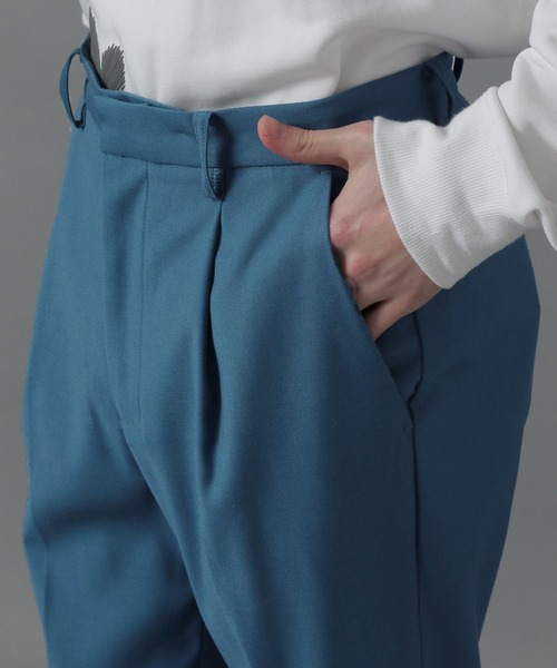 HARE(ハレ)の「【SETUP対応】ストレートフレアトラウザー(HARE)(その他パンツ・メンズ・ブラック/ベージュ/ブルー・SMALL/MEDIUM)」の17枚目の写真