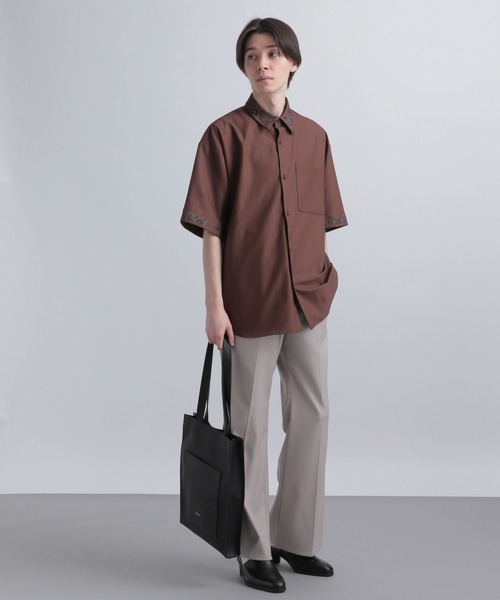 HARE(ハレ)の「【SETUP対応】ストレートフレアトラウザー(HARE)(その他パンツ・メンズ・ブラック/ベージュ/ブルー・SMALL/MEDIUM)」の22枚目の写真