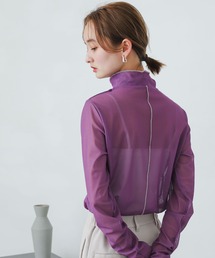 SENSE OF PLACE by URBAN RESEARCH | チュールタートルネックトップ(その他トップス)