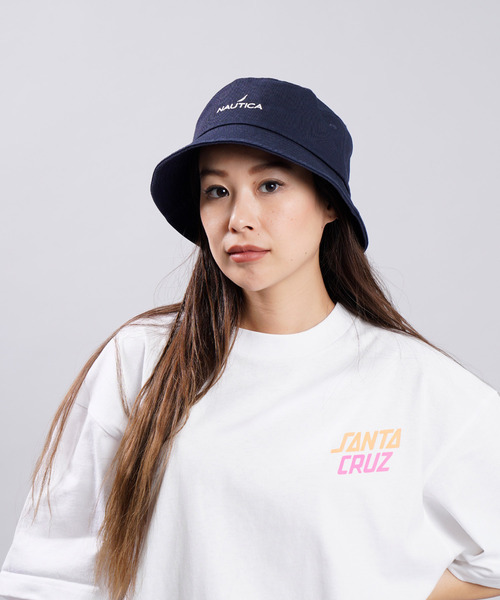 NAUTICA（ノーティカ）の「NAUTICA/ノーティカ ハット BUCKET HAT NT039（ハット・メンズ・ホワイト/ブラック/ネイビー・FREE）」の3枚目の写真