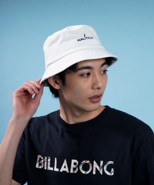 NAUTICA（ノーティカ）の「NAUTICA/ノーティカ ハット BUCKET HAT NT039（ハット・メンズ・ホワイト/ブラック/ネイビー・FREE）」の6枚目の写真