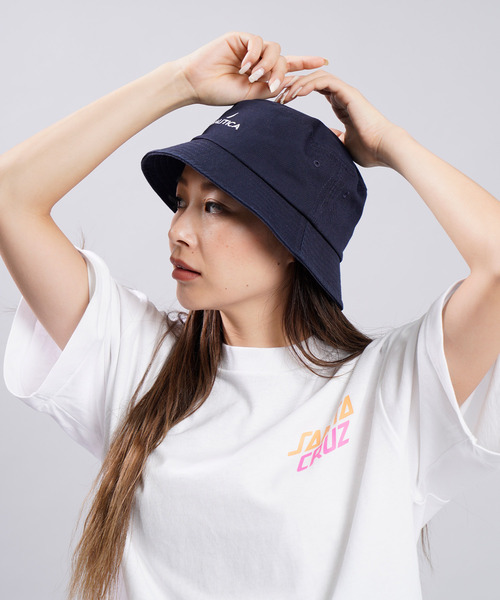 NAUTICA（ノーティカ）の「NAUTICA/ノーティカ ハット BUCKET HAT NT039（ハット・メンズ・ホワイト/ブラック/ネイビー・FREE）」の10枚目の写真