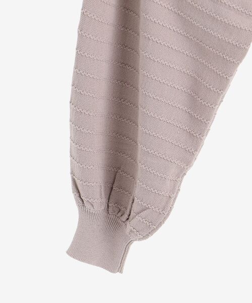 MAJESTIC LEGON（マジェスティックレゴン）の「カーデセットニットワンピース（ワンピース・レディース・ベージュ/ライトグリーン/アイボリー・MEDIUM）」の12枚目の写真