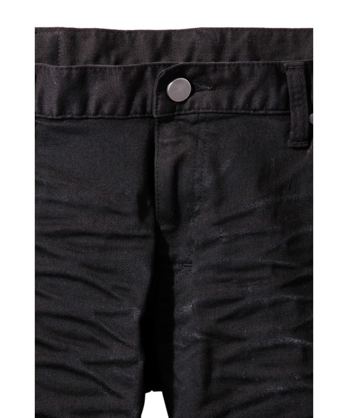 TORNADO MART（トルネードマート）の「TORNADO MART∴ハイパワーシューカットデニム（デニムパンツ・メンズ・ブラック・S/L/M/LL）」の7枚目の写真