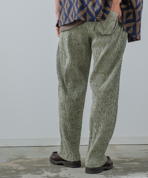 improves（インプローブス）の「総柄プリント 楊柳生地 ルーズフィット イージーパンツ（その他パンツ・メンズ・ベージュ/ブラック/ブラウン/チャコール・MEDIUM/LARGE）」の10枚目の写真