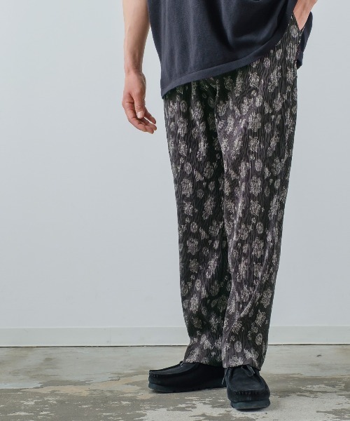improves（インプローブス）の「総柄プリント 楊柳生地 ルーズフィット イージーパンツ（その他パンツ・メンズ・ベージュ/ブラック/ブラウン/チャコール・MEDIUM/LARGE）」の19枚目の写真