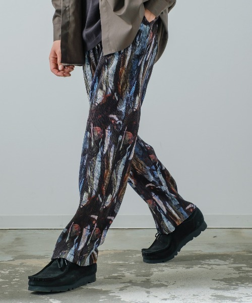 improves（インプローブス）の「総柄プリント 楊柳生地 ルーズフィット イージーパンツ（その他パンツ・メンズ・ベージュ/ブラック/ブラウン/チャコール・MEDIUM/LARGE）」の21枚目の写真