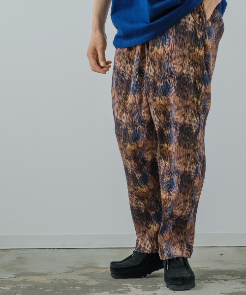 improves（インプローブス）の「総柄プリント 楊柳生地 ルーズフィット イージーパンツ（その他パンツ・メンズ・ベージュ/ブラック/ブラウン/チャコール・MEDIUM/LARGE）」の22枚目の写真